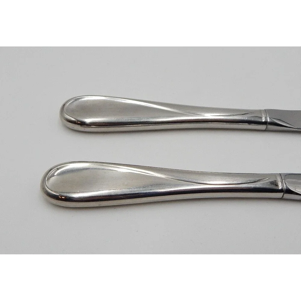 Oneida Flight Reliance Dinner Knives Stainless USA 9 Inch Set of 2